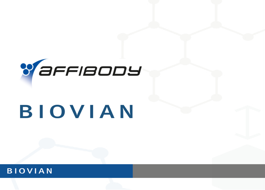 Affibody selected Biovian as a CDMO partner for ABY-062