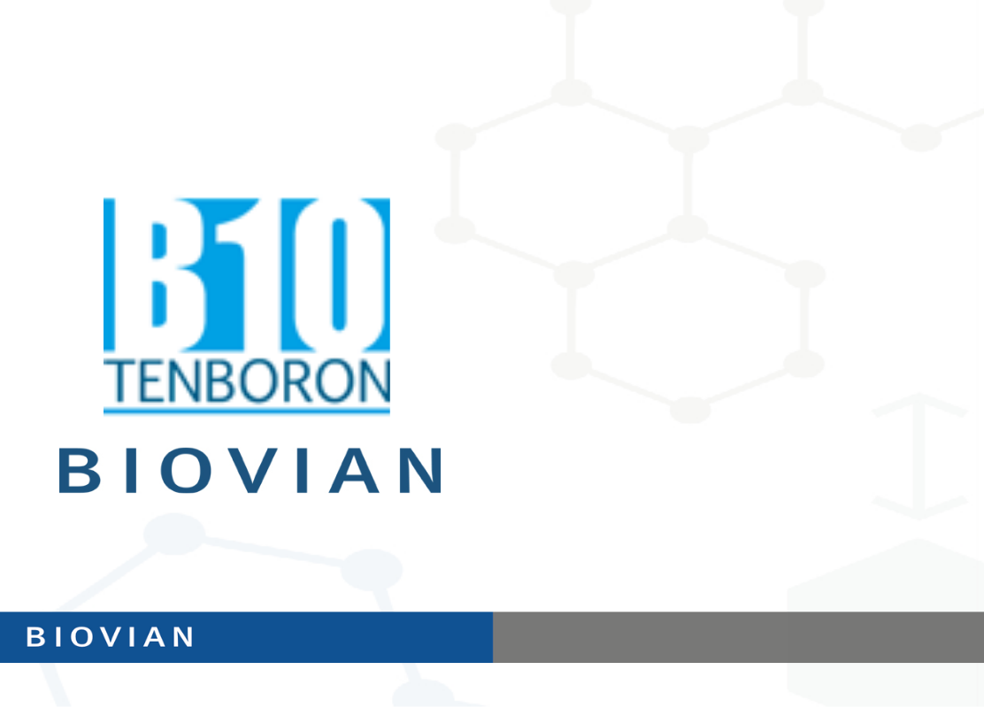 PRESS RELEASE: Tenboron selects Biovian as a CDMO partner