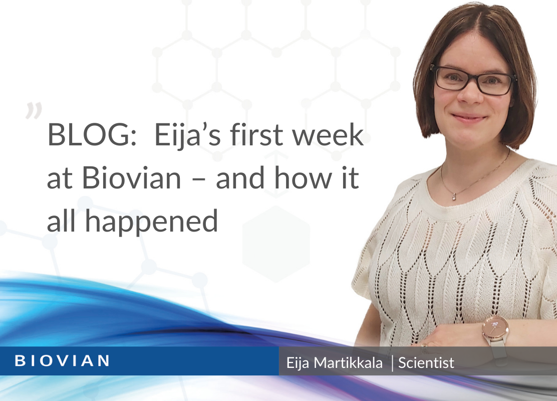 Blog my first week at Biovian